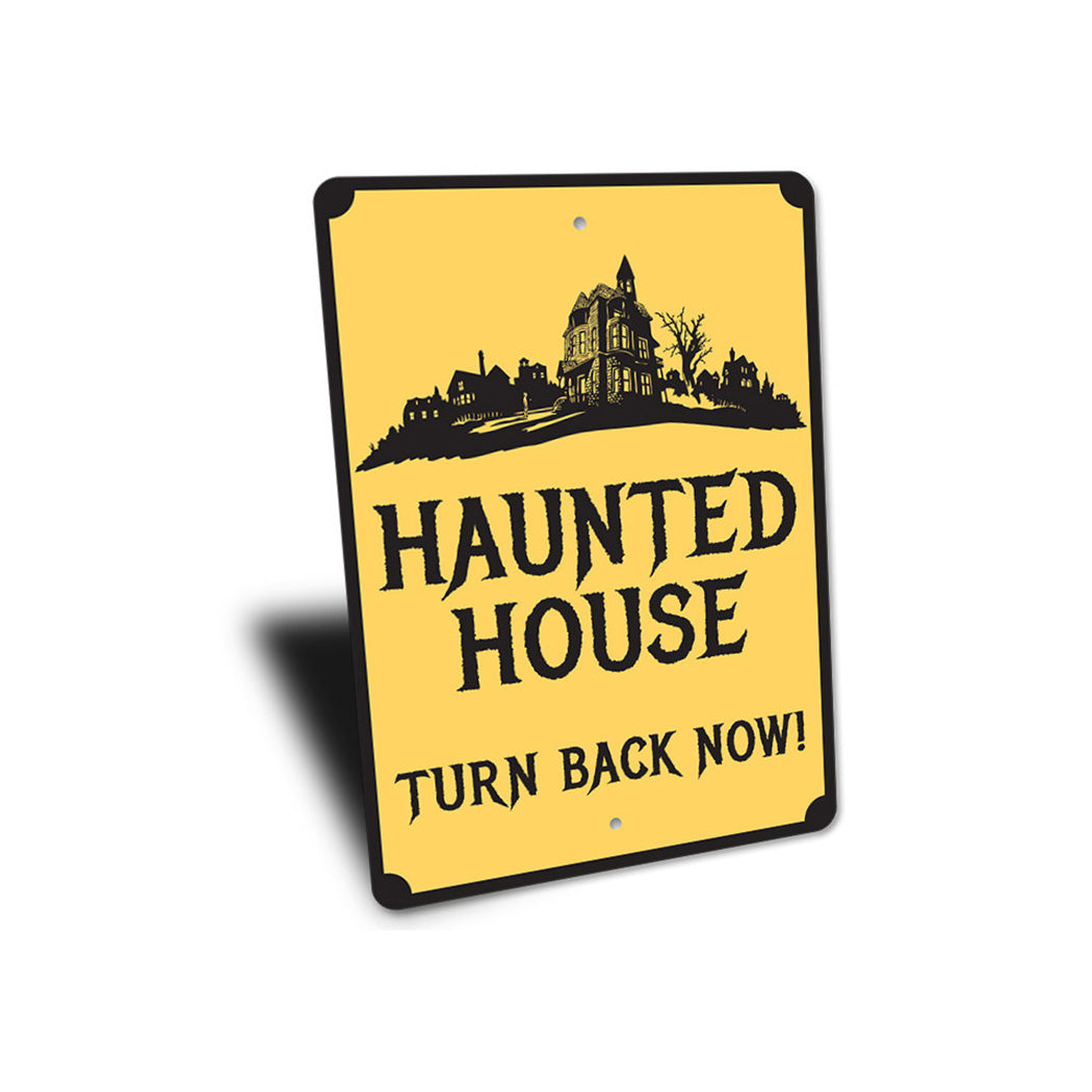 Haunted House Sign