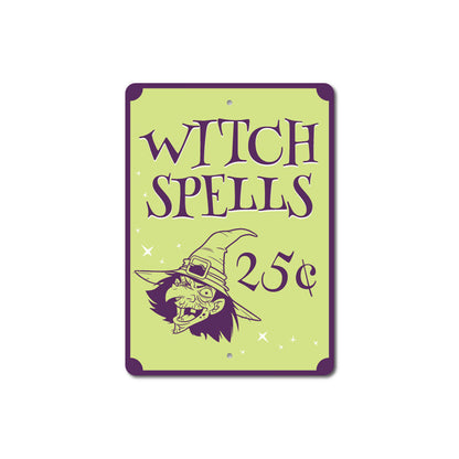 Witch Spells Sign