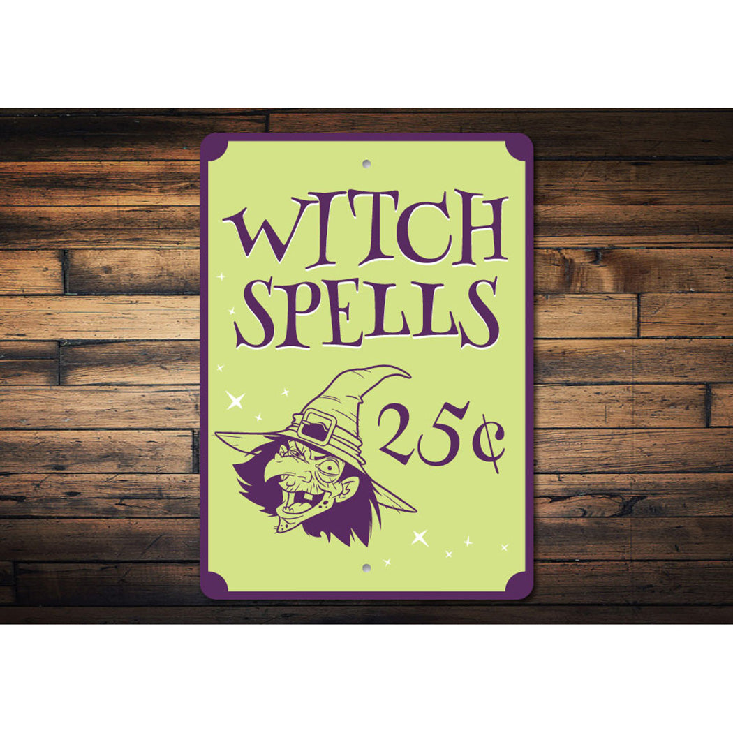 Witch Spells Sign