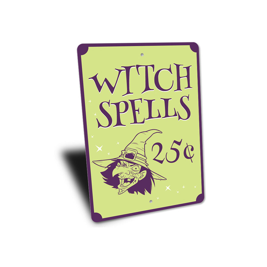 Witch Spells Sign