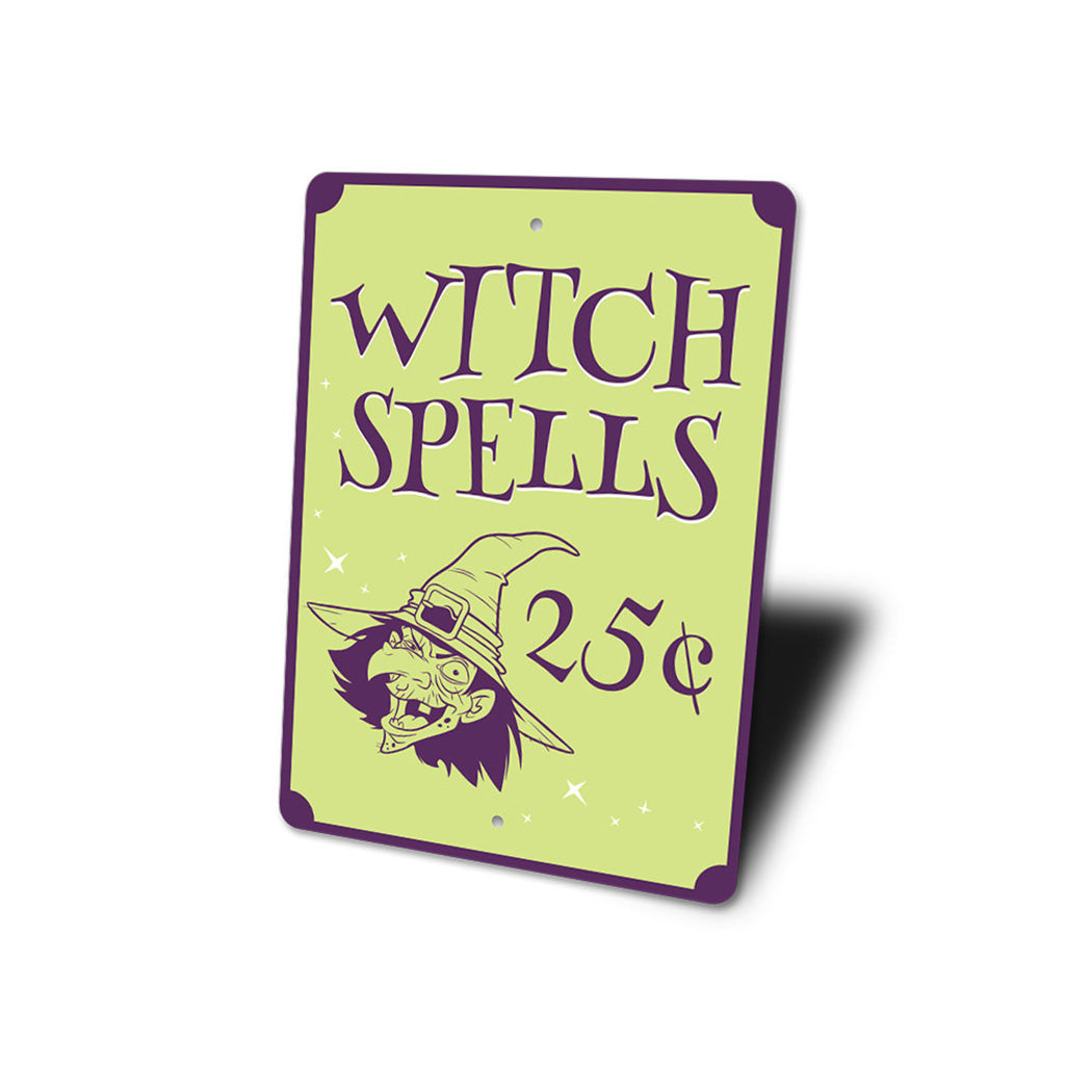 Witch Spells Sign