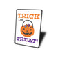 Halloween Candy Bowl Sign