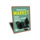 Market Sign
