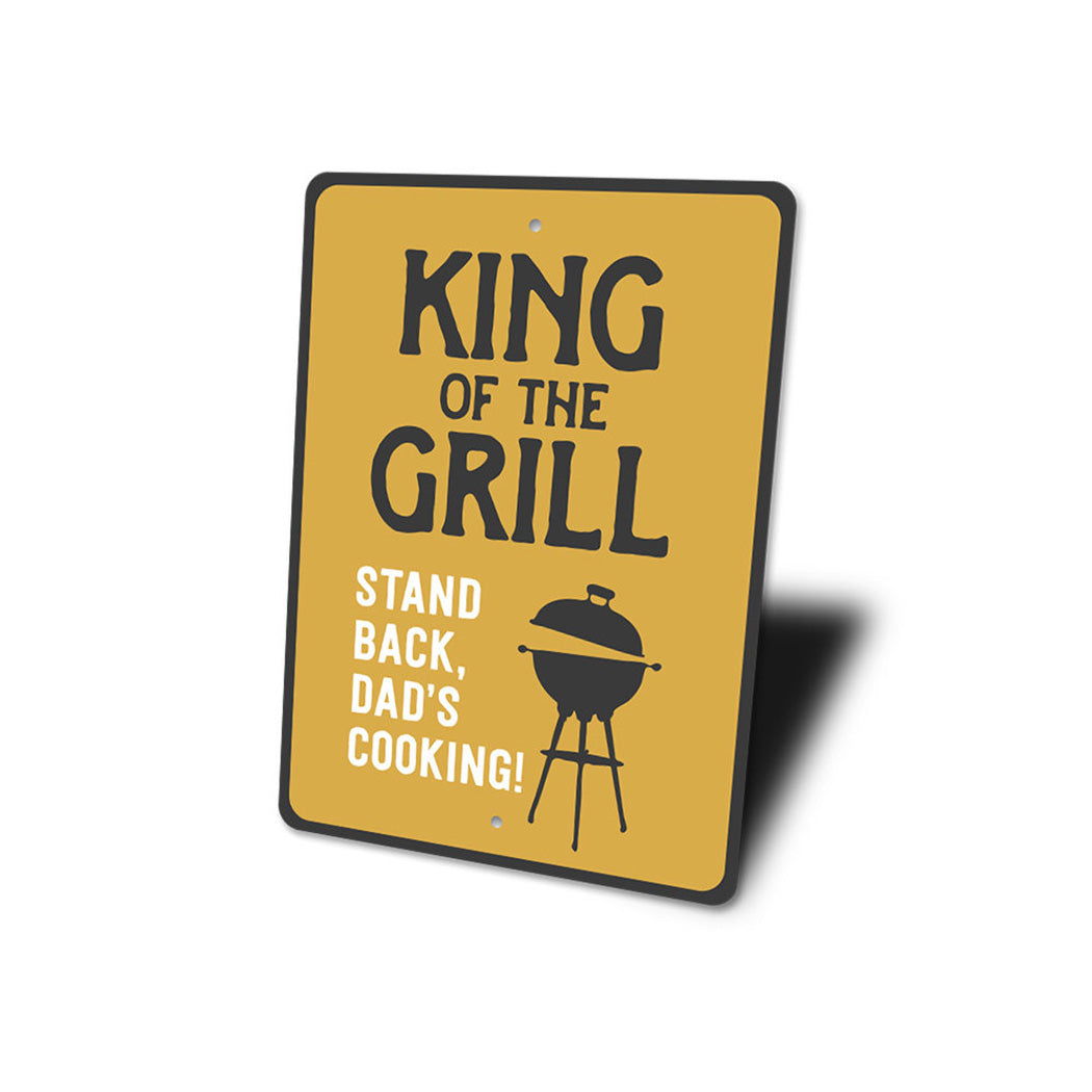 King of the Grill Sign