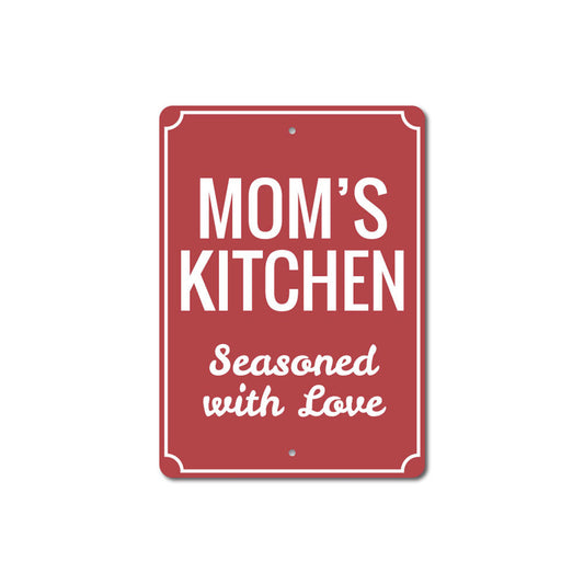Mom's Home Kitchen Sign
