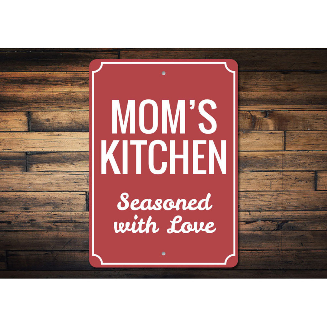 Mom's Home Kitchen Sign