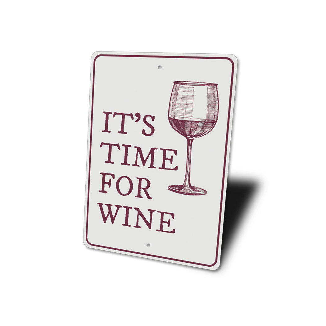 Wine Time Sign