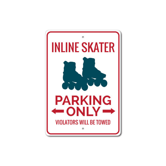Inline Skater Parking Sign
