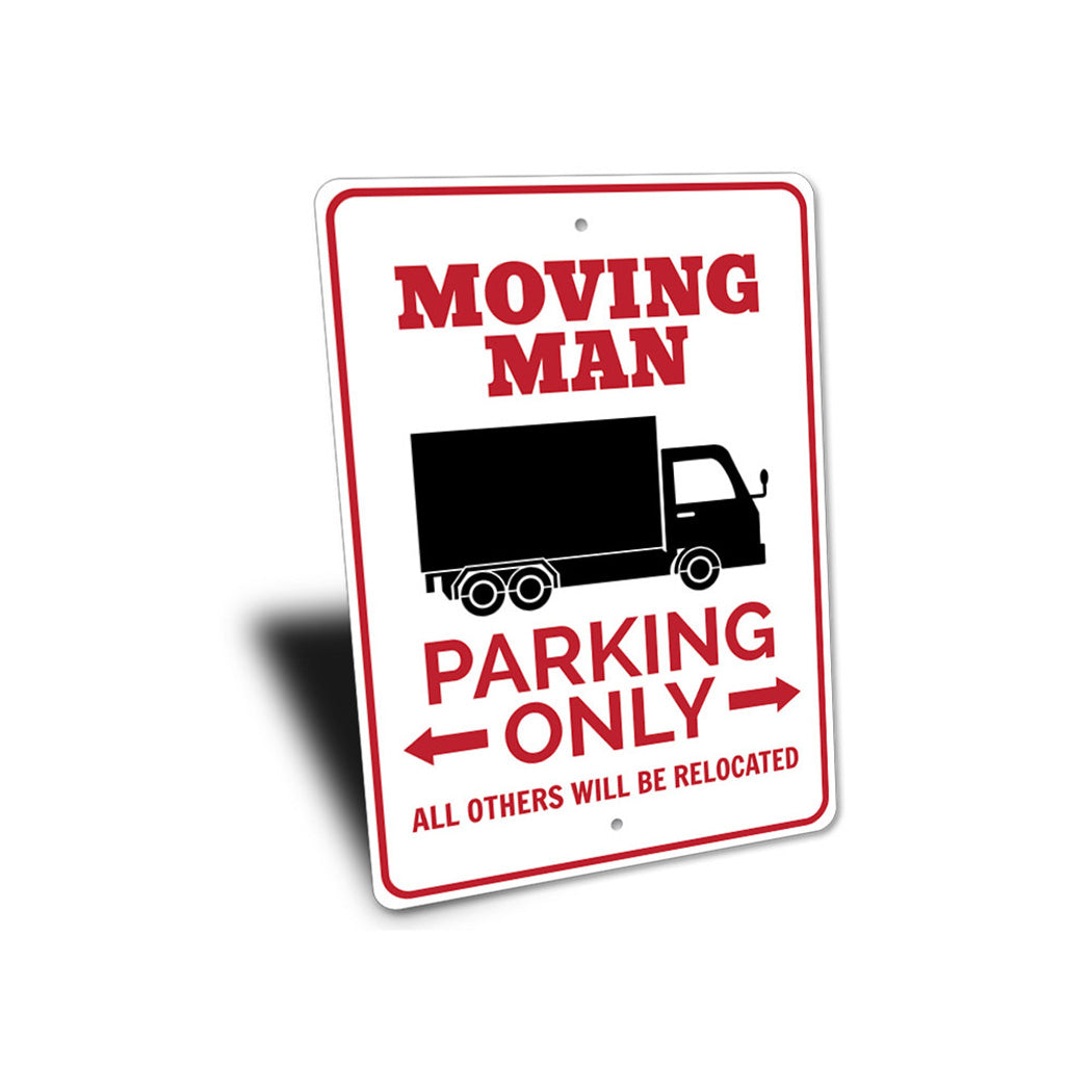 Mover Parking Sign