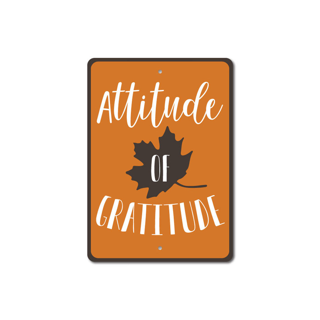 Attitude of Gratitude Sign