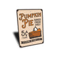 Pumpkin Pie Sign
