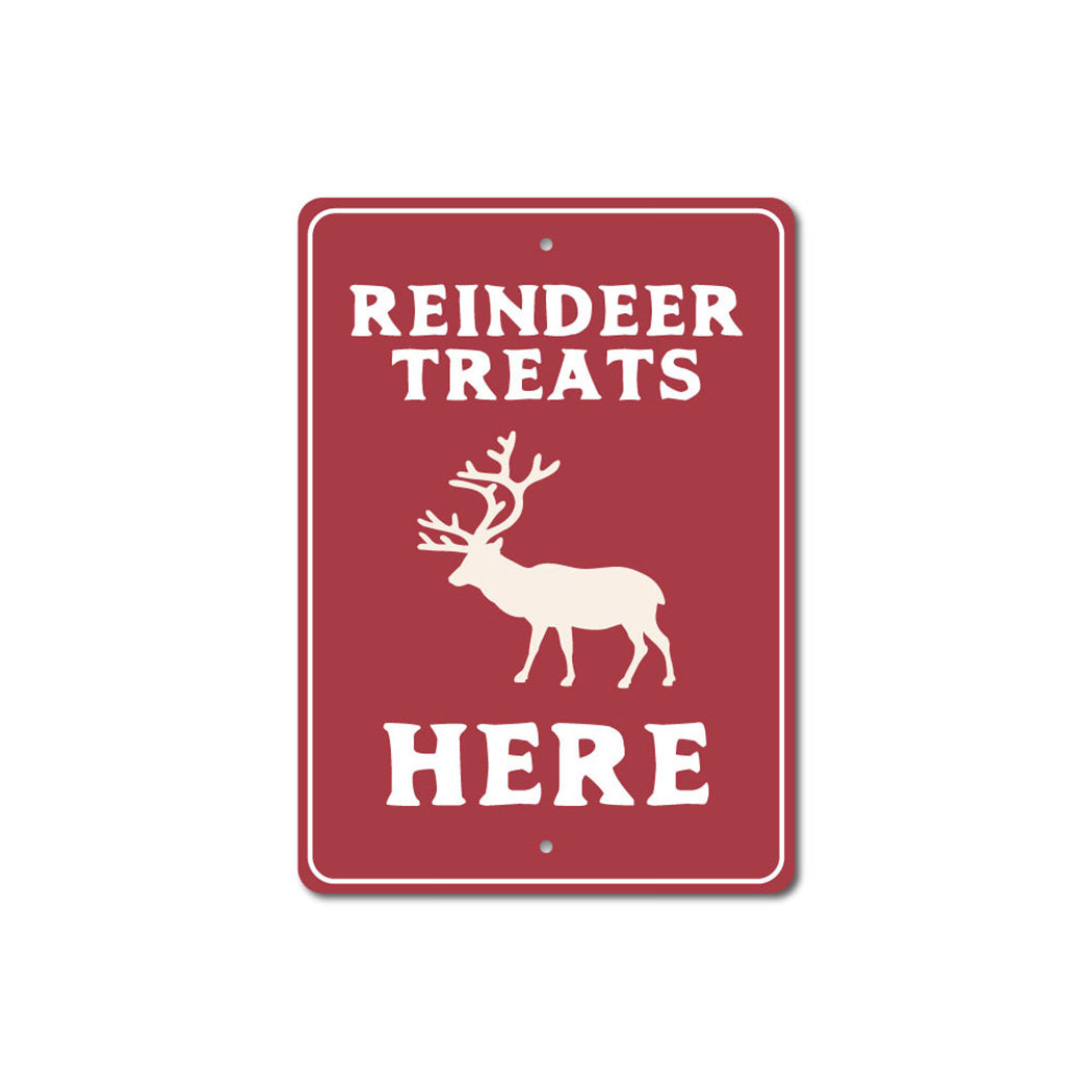 Reindeer Treats Sign