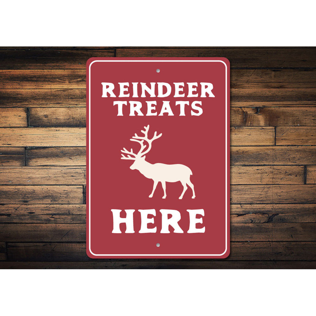 Reindeer Treats Sign