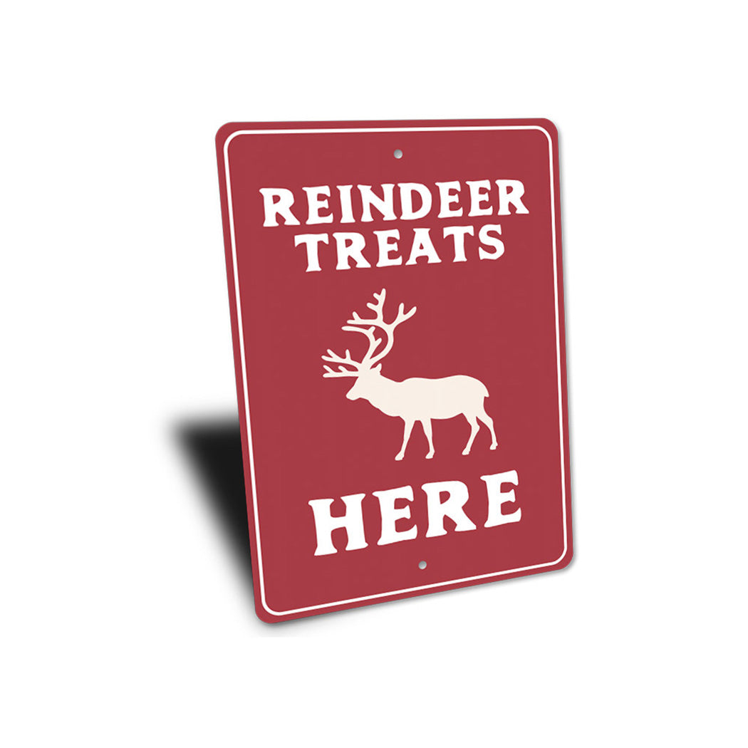 Reindeer Treats Sign