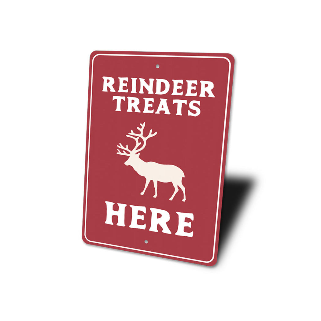 Reindeer Treats Sign