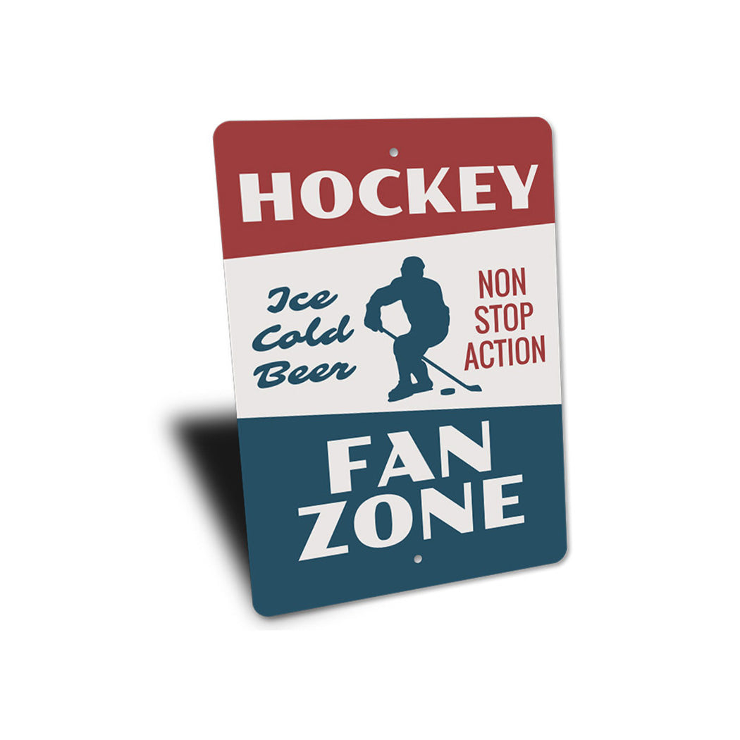 Hockey Fan Zone Sign