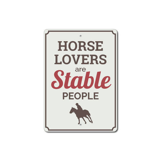 Horse Phrase Sign