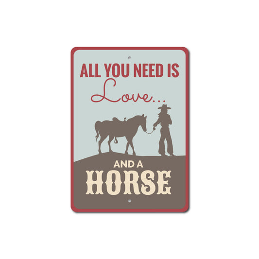 Horse Quote Sign