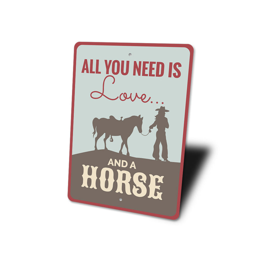 Horse Quote Sign