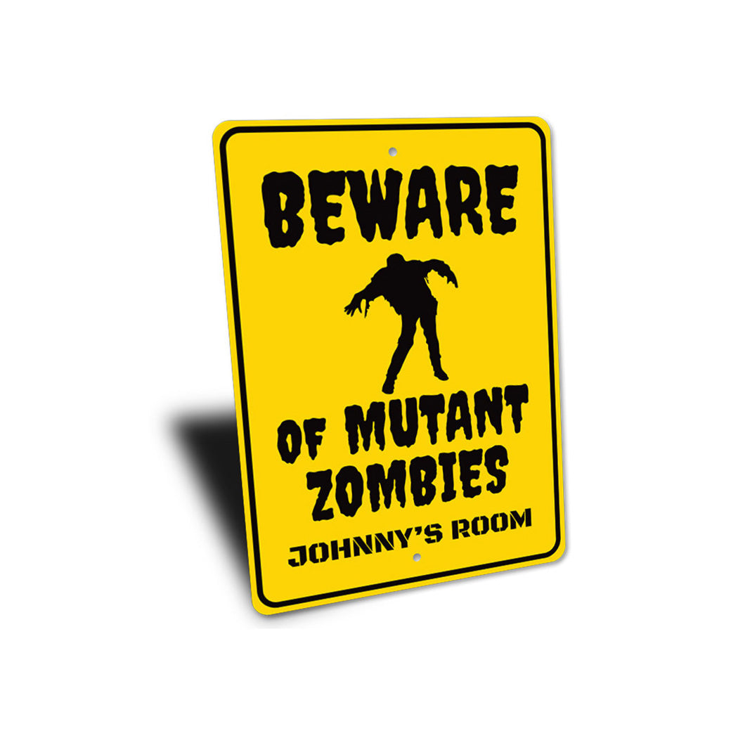 Zombie Kids Room Sign