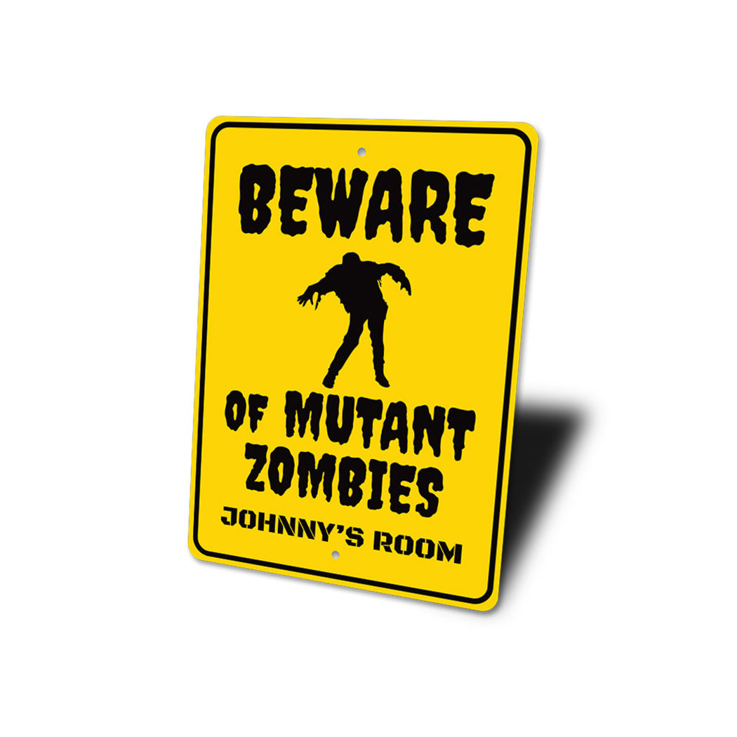 Zombie Kids Room Sign