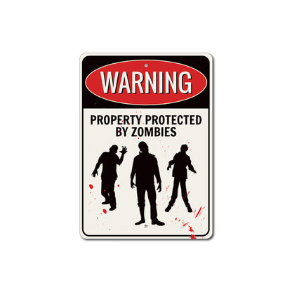 Zombie Warning Sign