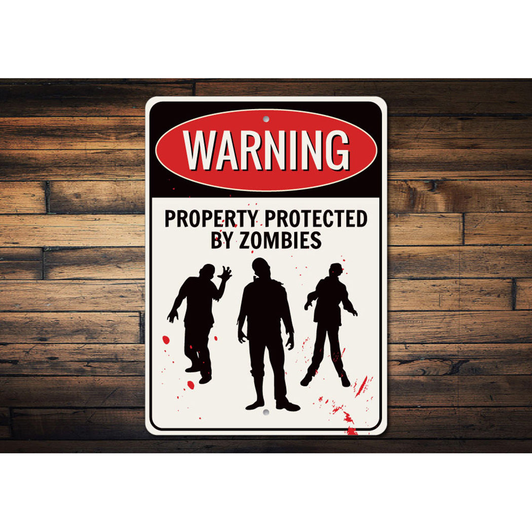 Zombie Warning Sign