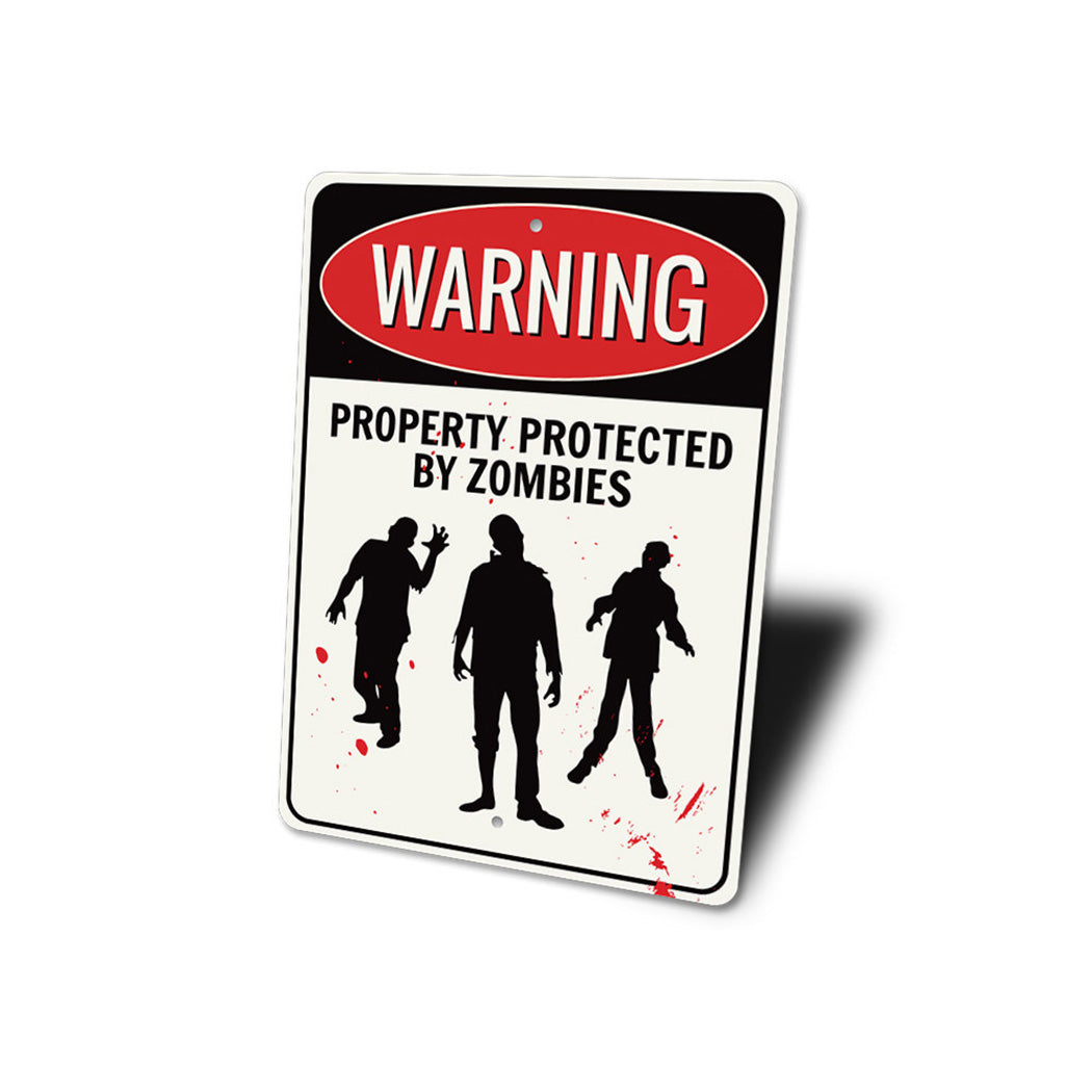 Zombie Warning Sign