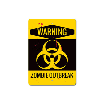 Zombie Outbreak Warning Sign