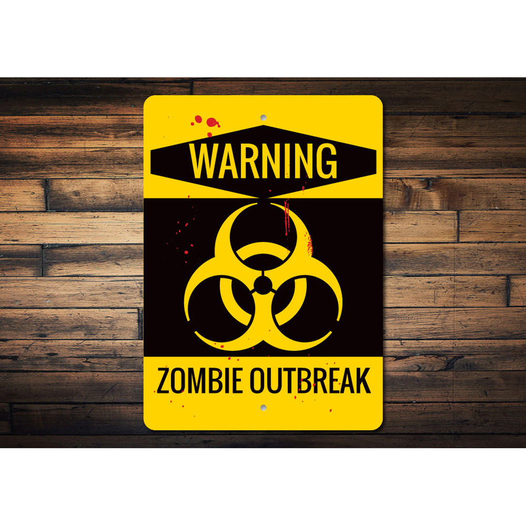 Zombie Outbreak Warning Sign