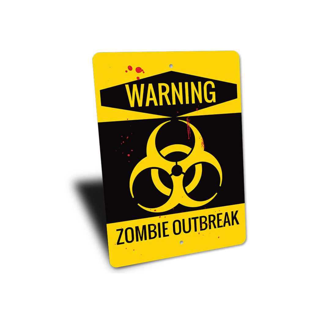 Zombie Outbreak Warning Sign