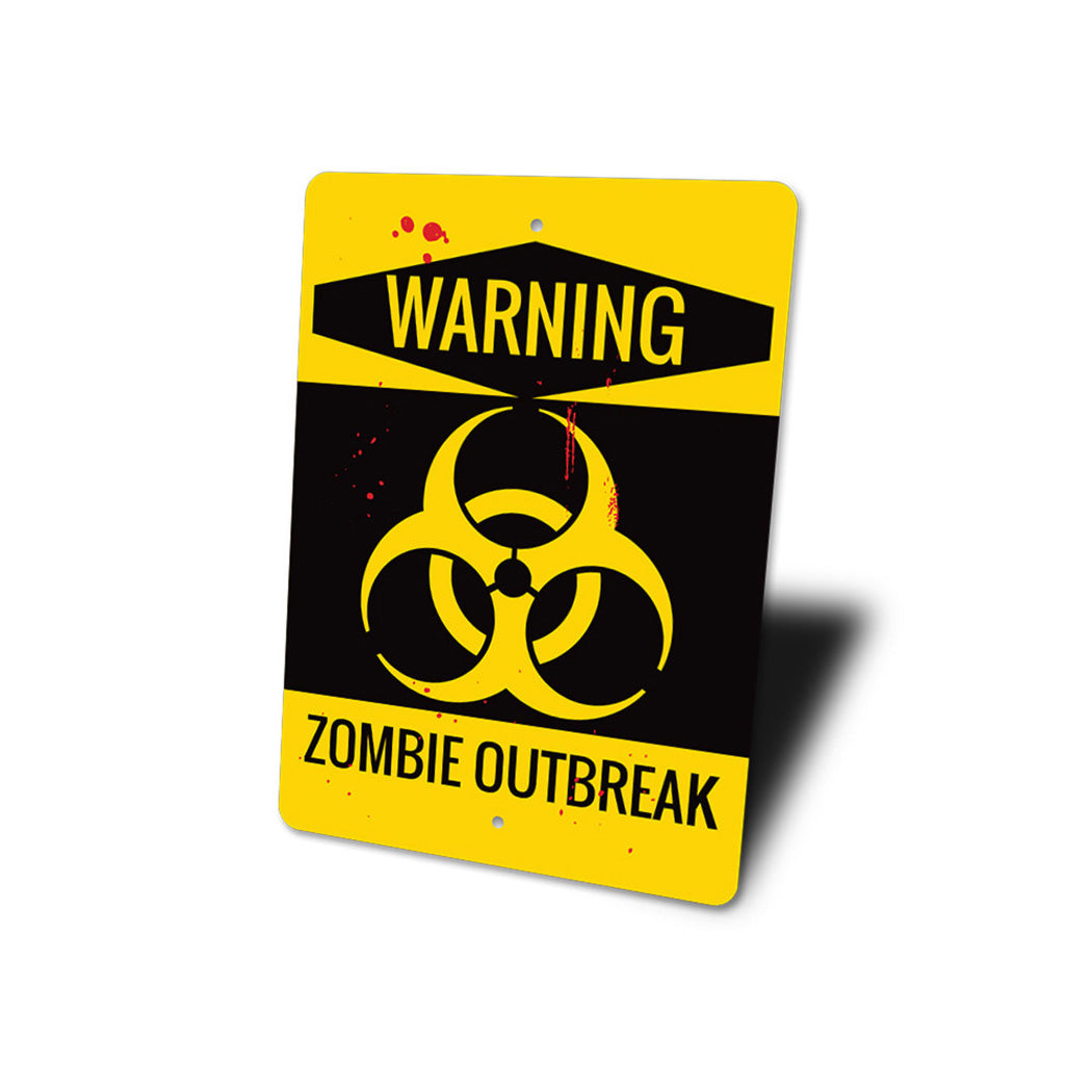 Zombie Outbreak Warning Sign