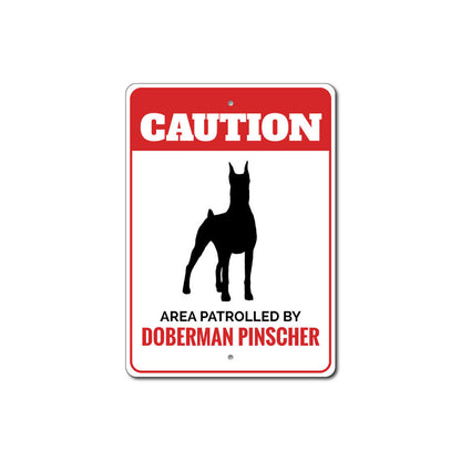 Doberman Pinscher Sign