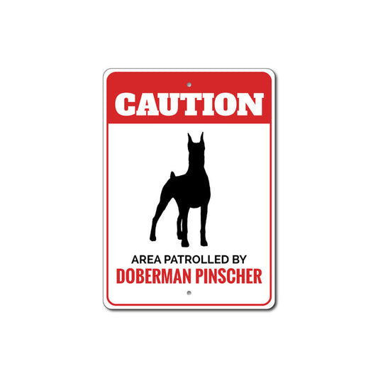 Doberman Pinscher Sign