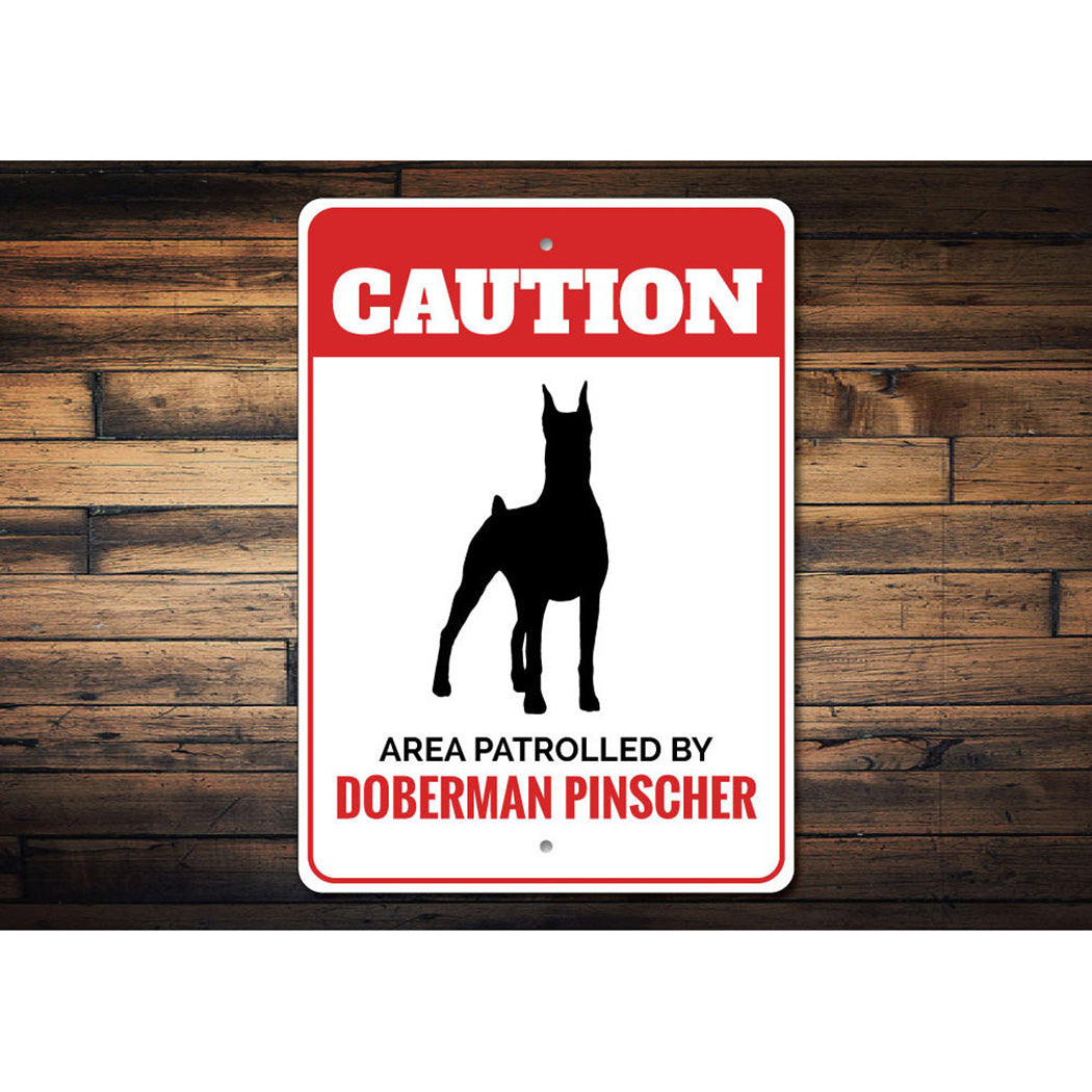 Doberman Pinscher Sign