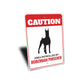 Doberman Pinscher Sign