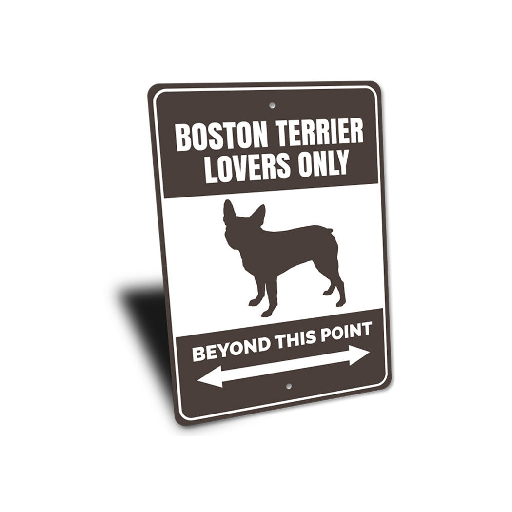 Boston Terrier Sign