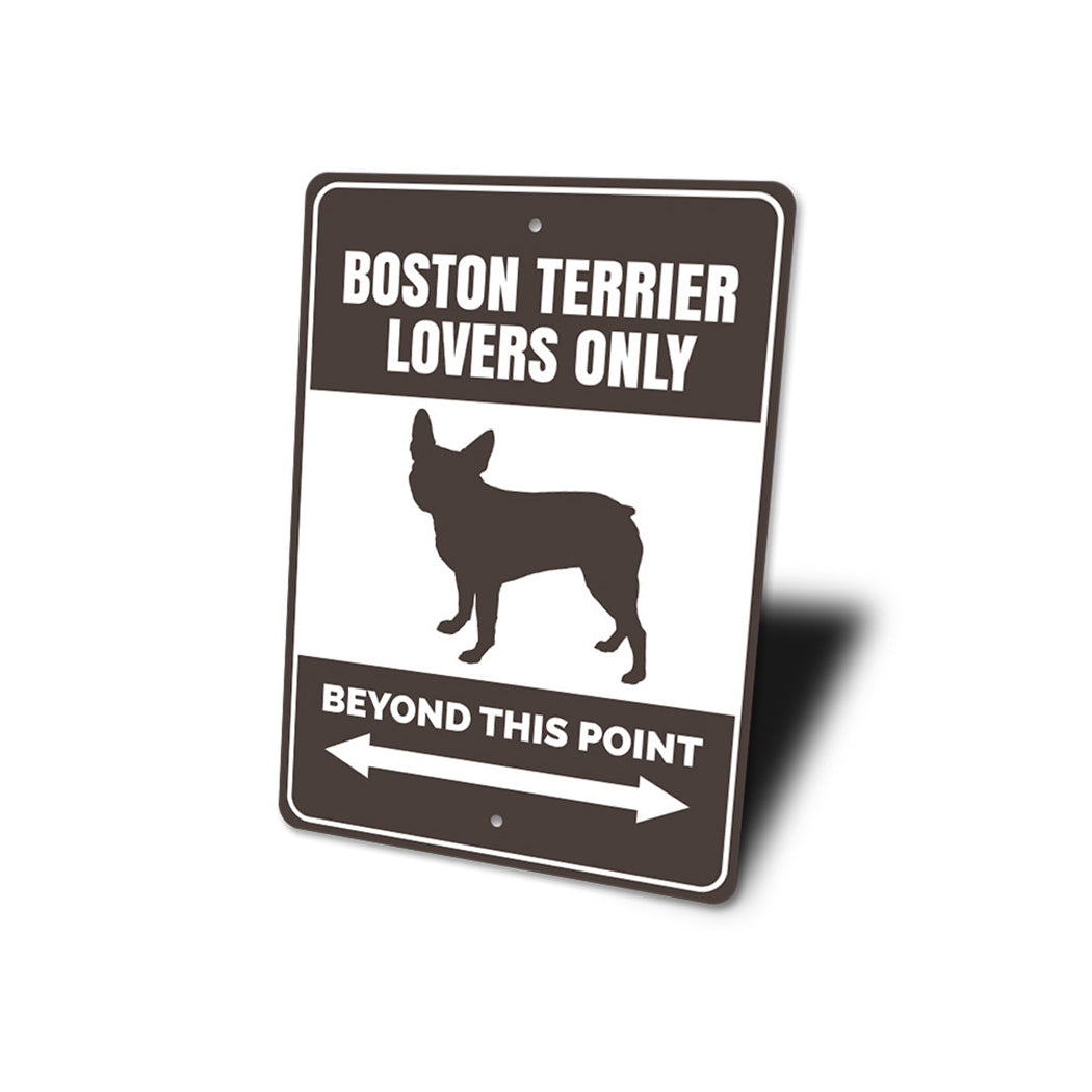 Boston Terrier Sign