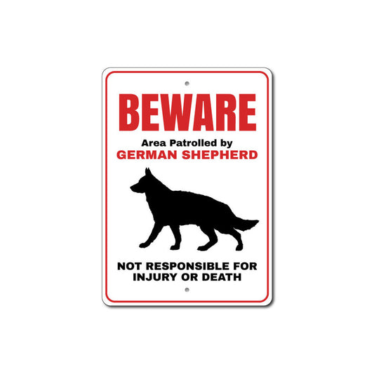 German Shepherd Sign