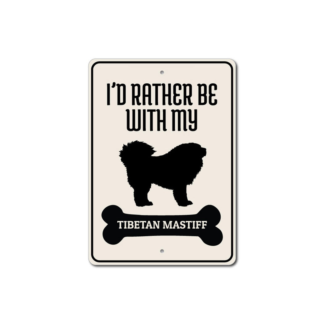 Tibetan Mastiff Sign