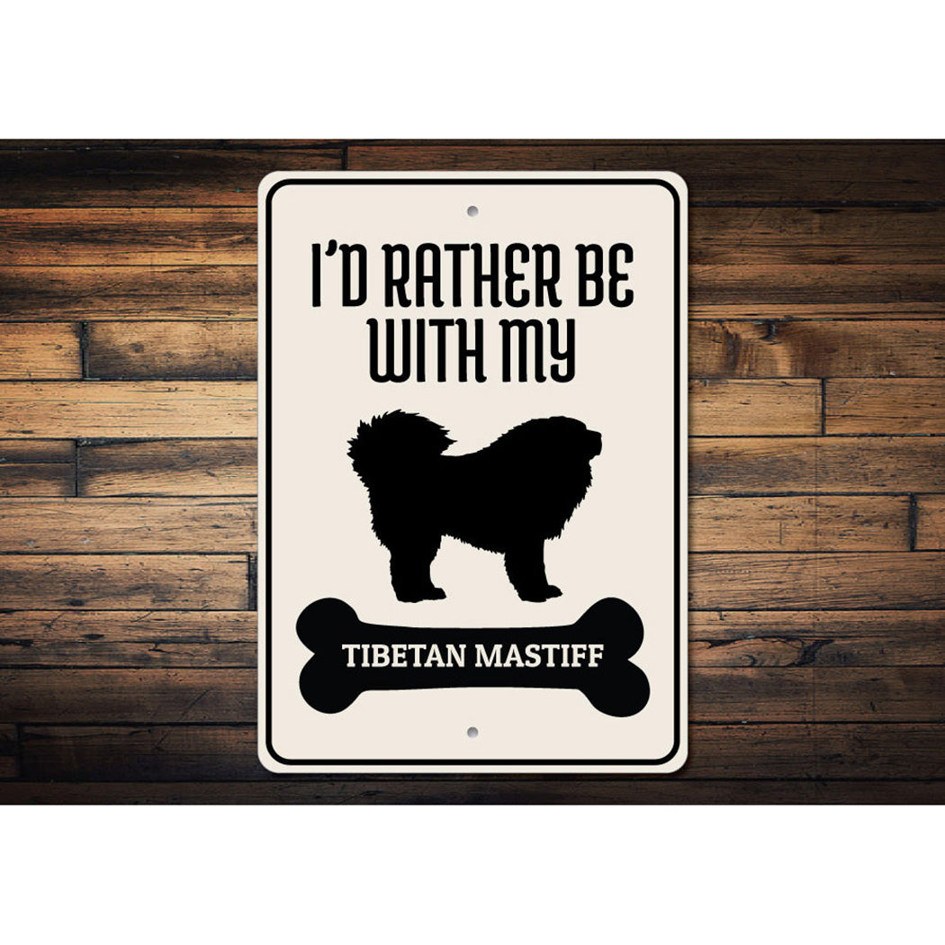 Tibetan Mastiff Sign