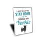 Yorkie Sign