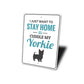 Yorkie Sign