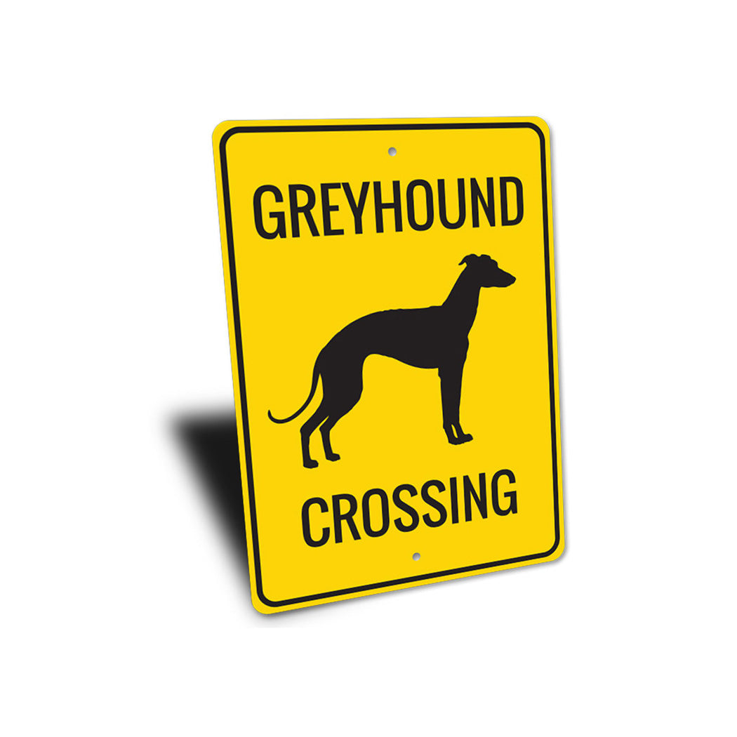 Greyhound Crossing Sign