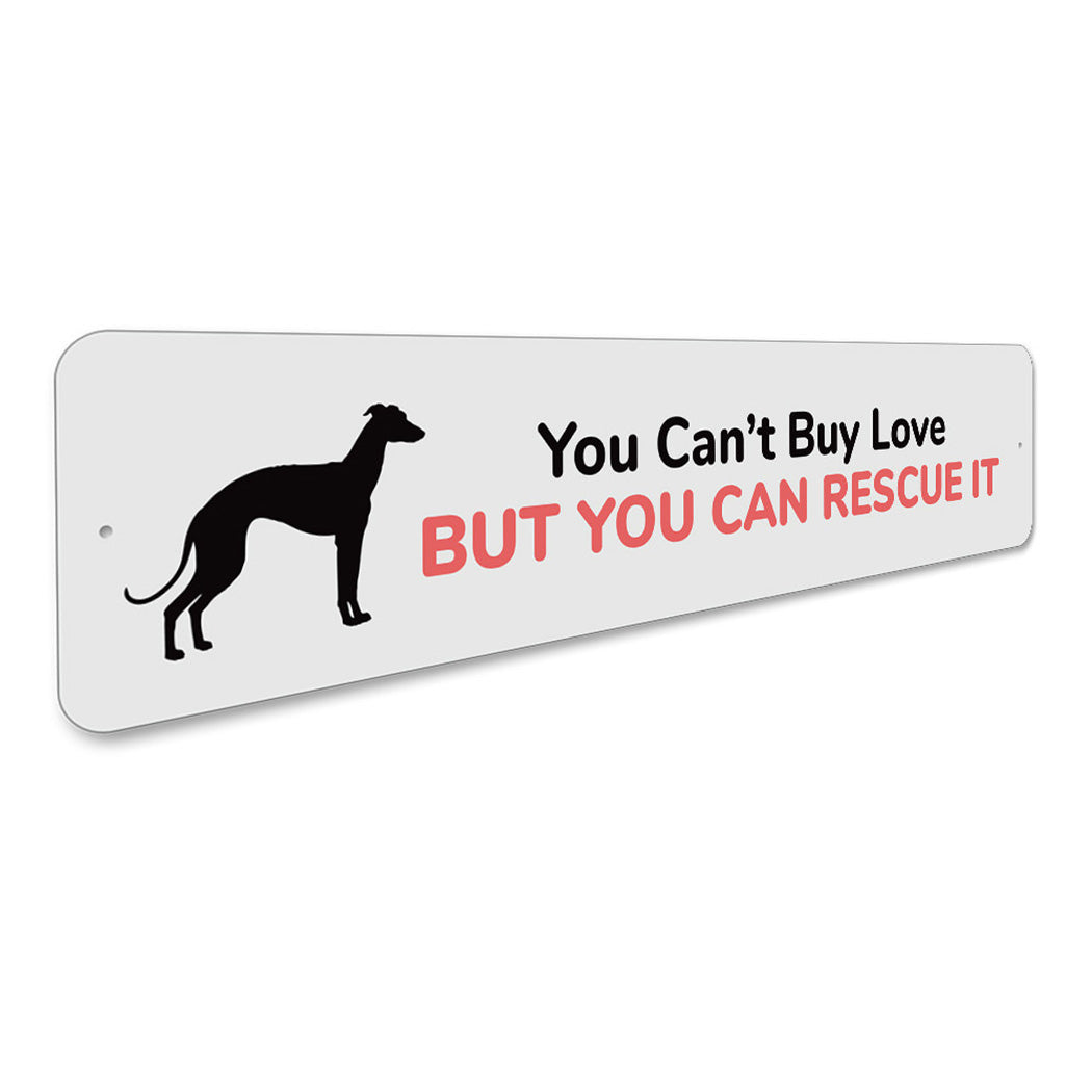 Rescue Dog Sign