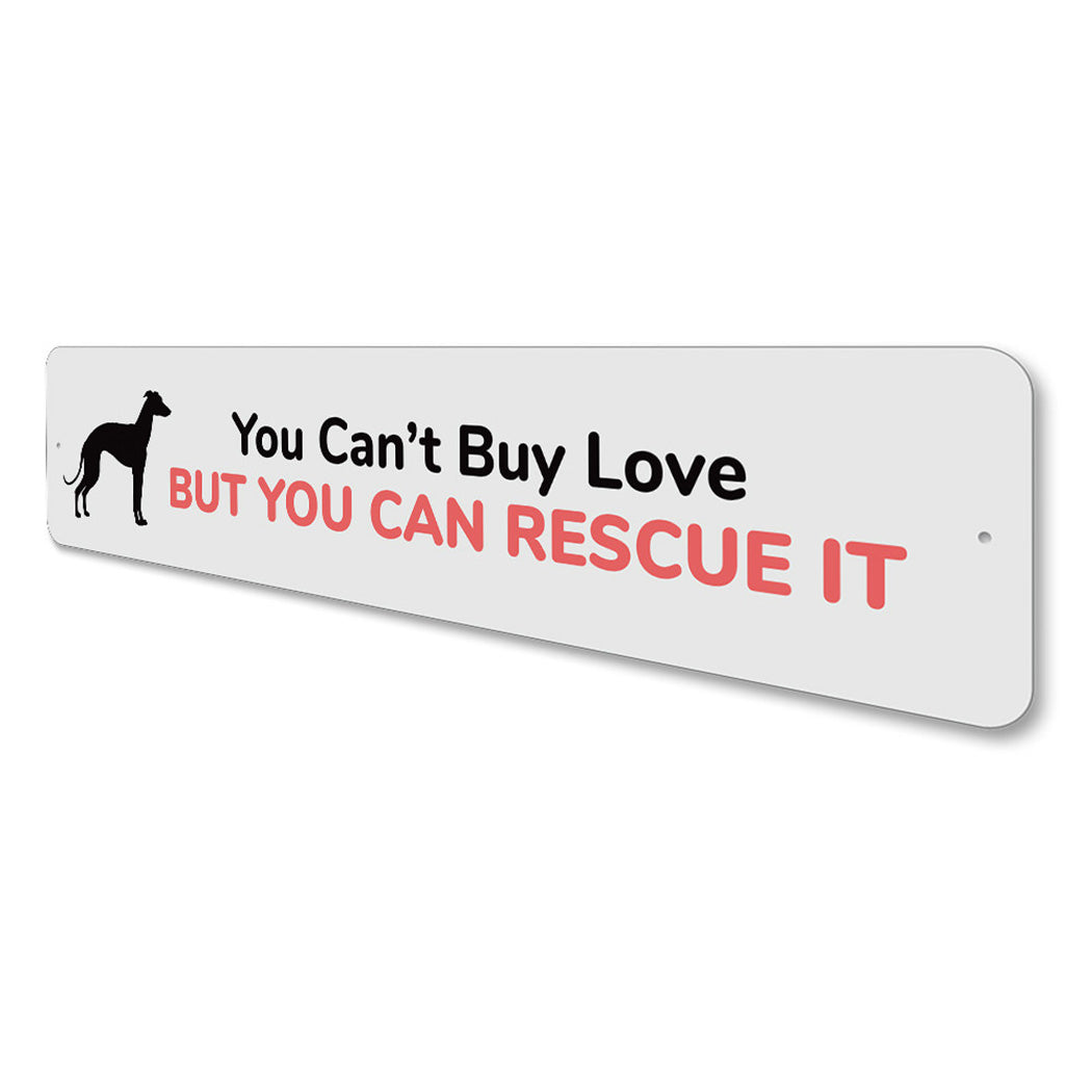 Rescue Dog Sign