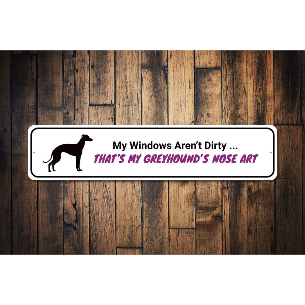 Greyhound Dog Sign