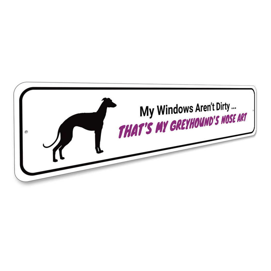 Greyhound Dog Sign