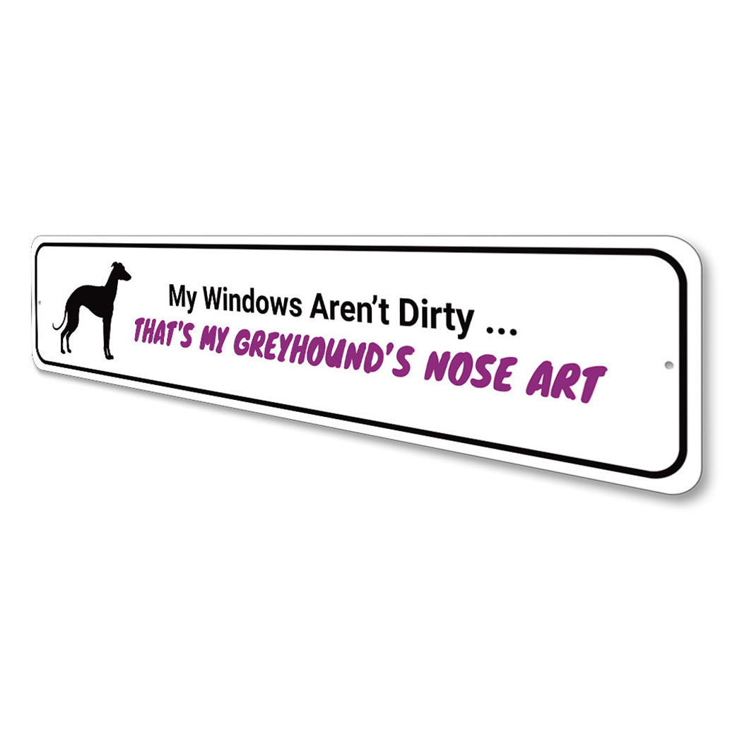 Greyhound Dog Sign