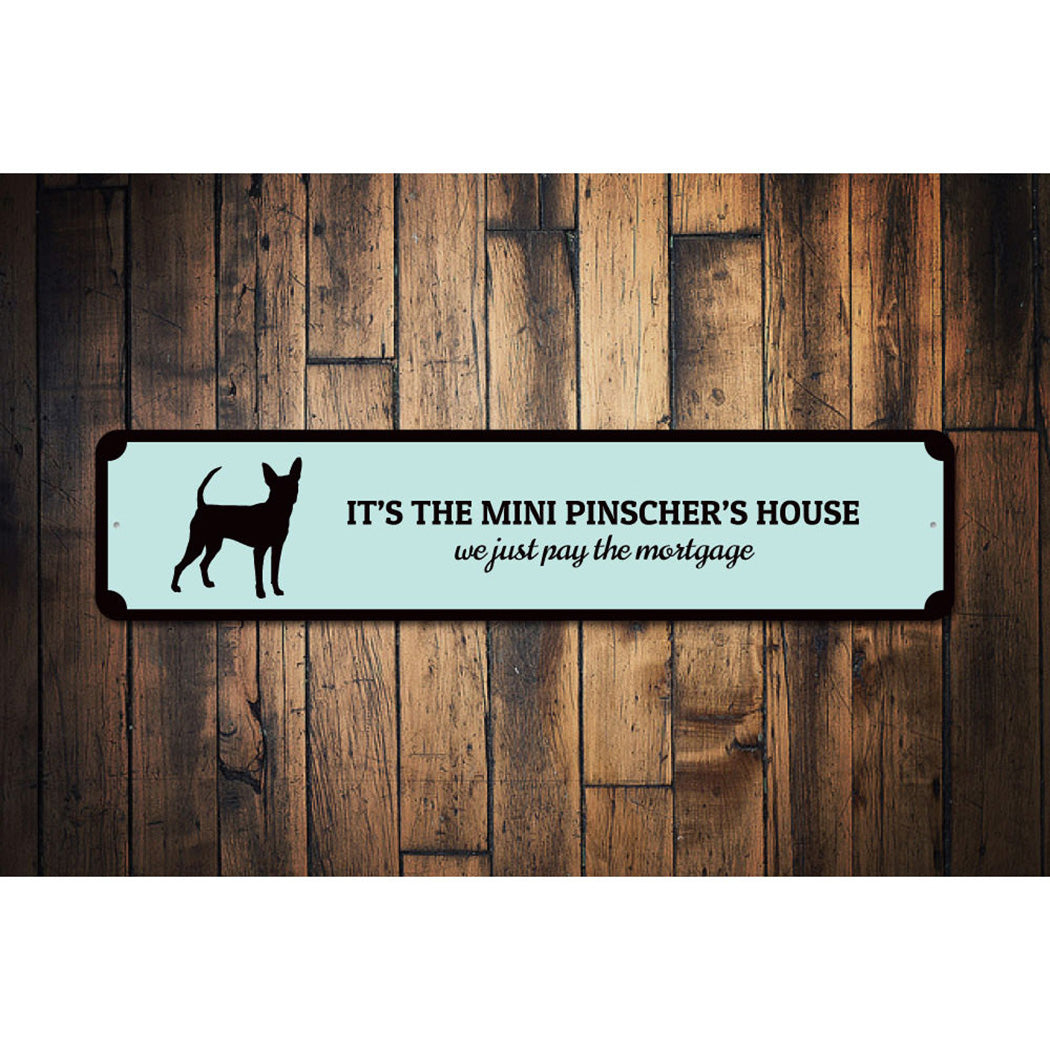 Mini Pinscher House Sign